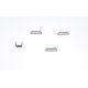 Pack de bouton argent pour Apple Iphone 6