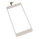 blanco de la pantalla táctil de cristal para Wiko canto