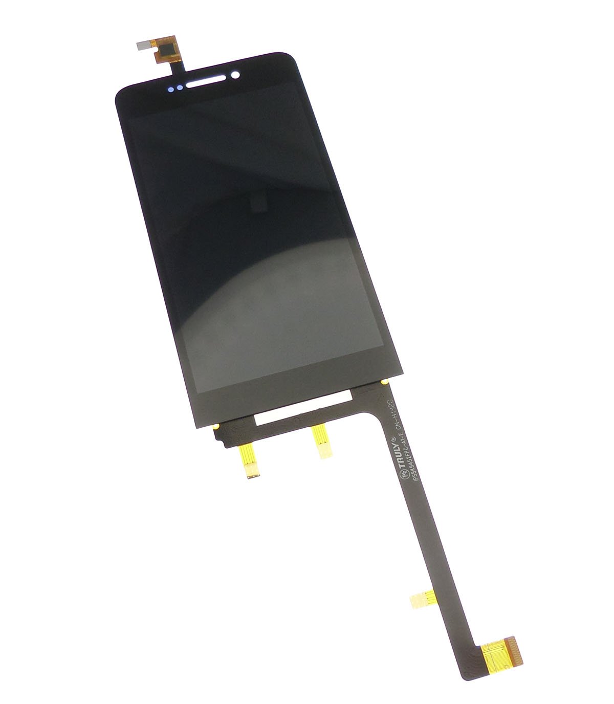 Ecran vitre tactile et LCD assembl&eacute;s blanc pour Wiko Wax