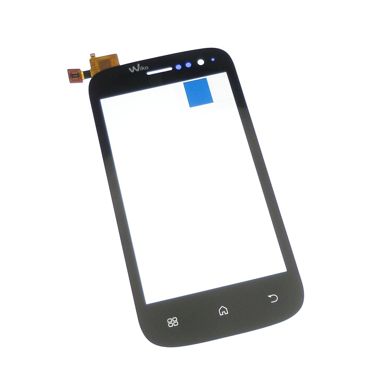 Vitre &eacute;cran tactile noire Wiko Cink Slim 2