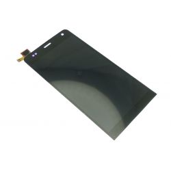 Ecran vitre tactile et LCD assemblés noir pour Wiko Getaway