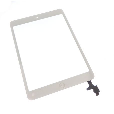 blanco de la pantalla táctil de cristal con el componente para el mini iPad 2 de Apple