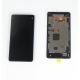 Touch glass and assembled on chassis black compatible Sony Xperia Z1 compact D5503 LCD screen Piece-mobile - 2