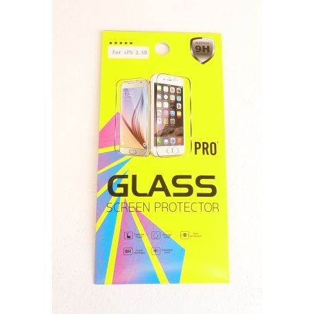 Vitre de protection en verre trempé HQ 2,5mm 9H pour Apple Iphone 5 5C 5S