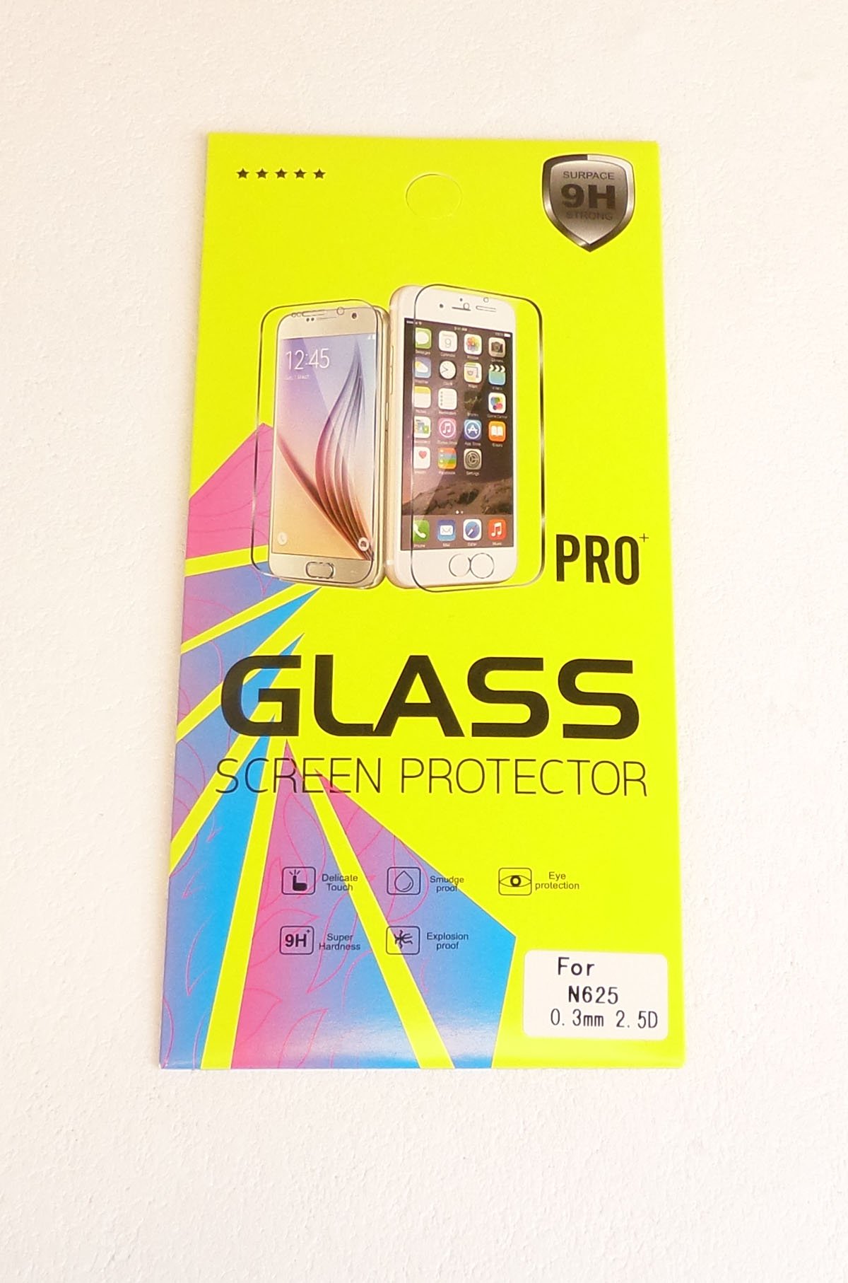 Vitre de protection en verre tremp&eacute; HQ 0,25mm 9H pour Nokia Lumia 625