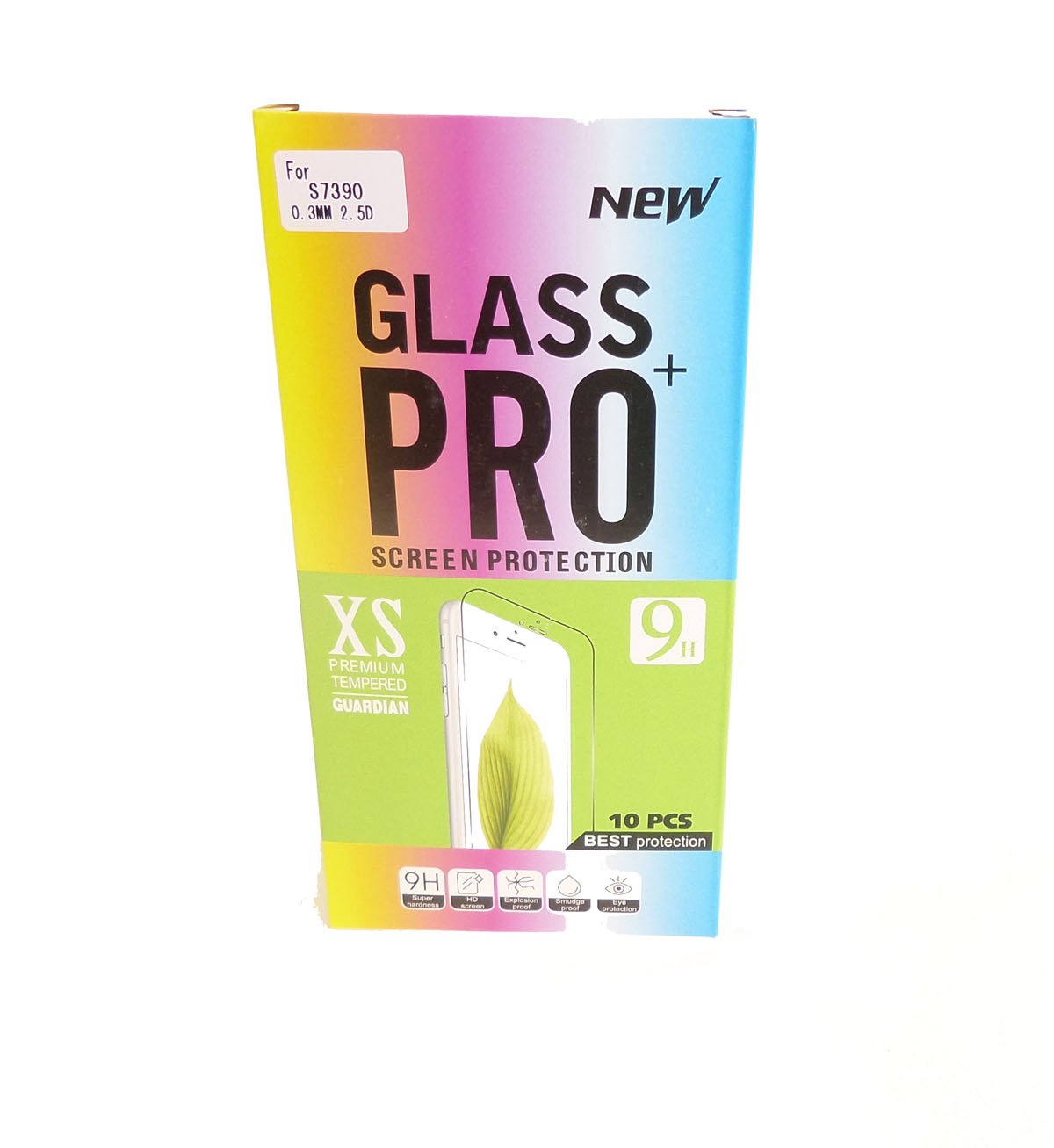 Protective glass in tempered glass HQ 0.25 mm 9 H for Samsung Galaxy trend lite S7390 S7390G