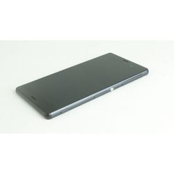 Ecran vitre tactile et LCD assemblés sur chassis noir sans logo pour Sony Xperia Z3 L55t D6603,D6633,D6643,D6653,D6616