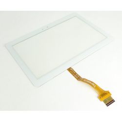 Vitre ecran tactile Samsung Galaxy TAB 2 10.1 P5100 P5110 blanc