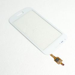 Ecran vitre tactile blanc Samsung Galaxy trend S7560