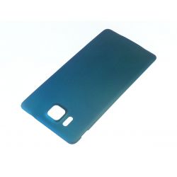 Cache arrière compatible cache batterie bleu pour Samsung Galaxy Alpha G850F