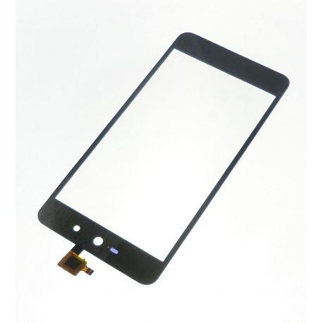 Ecran vitre tactile noire pour Wiko Rainbow UP