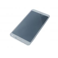 Ecran Lcd et vitre tactile assembles sur chassis blanc Samsung Galaxy Note 3 N9005