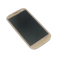 Táctil LCD con marco y Samsung Galaxy S3 GT-I9300 Blanca