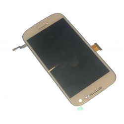 Lcd display with touch screen and chassis Samsung Galaxy S3 mini I8190 white