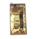 Ecran Lcd et vitre tactile assembles sur chassis Sony Xperia Z blanc