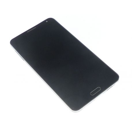 Lcd screen and glass touchscreen assemblies on chassis black Samsung Galaxy Note 3 N9005