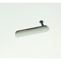 Cache du connecteur USB Argent pour Sony Xperia Z3 L55t D6603,D6633,D6643,D6653,D6616