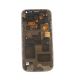 Ecran Lcd et vitre tactile avec chassis Samsung Galaxy S4 mini 4G I9195 bleu