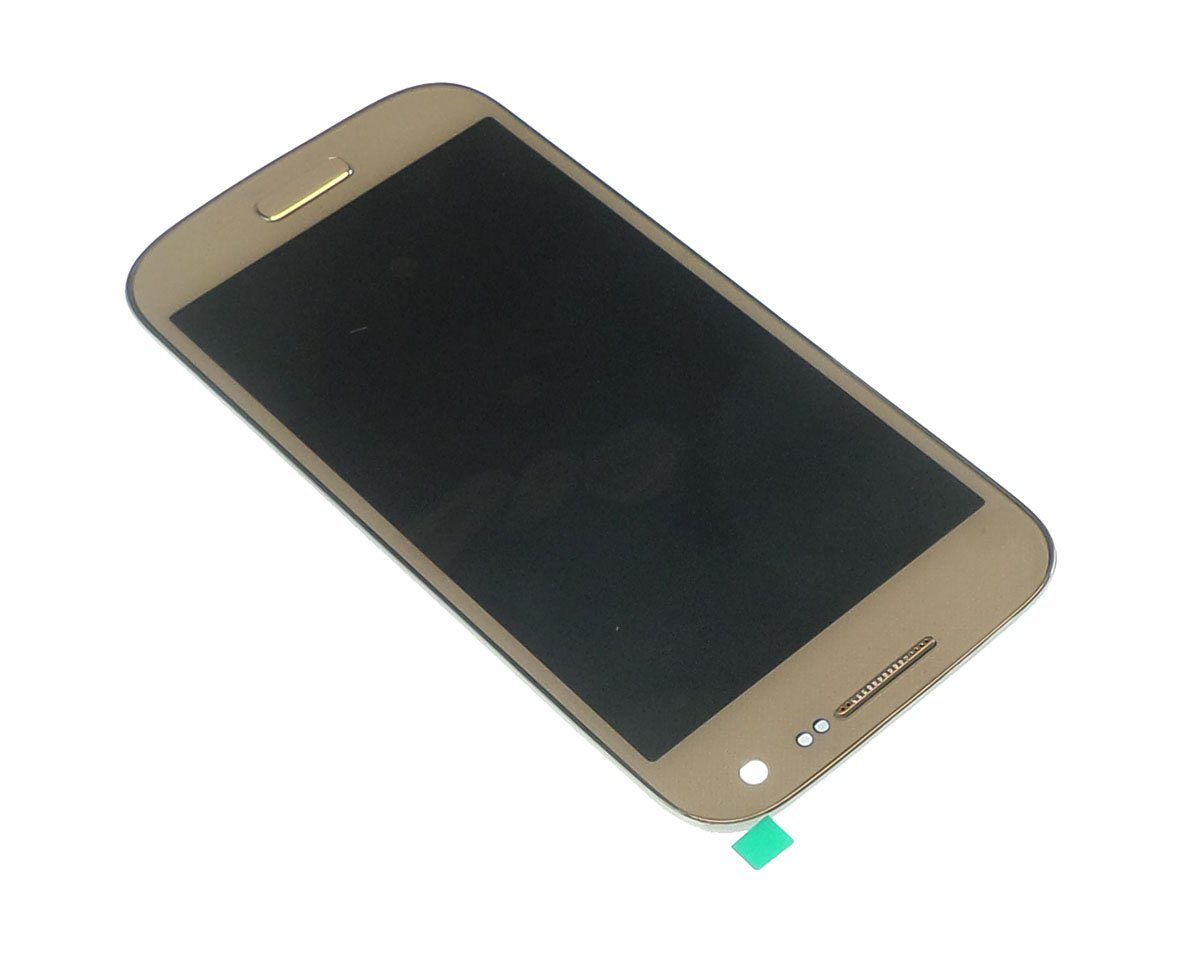 Ecran Lcd et vitre tactile assembl&eacute;s sur ch&acirc;ssis Samsung Galaxy S4 mini 4G I9195 blanc