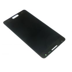 táctil LCD de vidrio y montado sin marco negro para Samsung Galaxy Alfa G850F