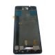 Ecran vitre tactile et LCD avec châssis bleu pour Wiko Highway SIGNS
