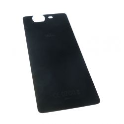 Vitre arrière cache batterie noir pour Wiko Highway 4G