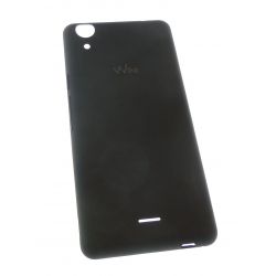 Cache arrière cache batterie noir pour Wiko Rainbow UP
