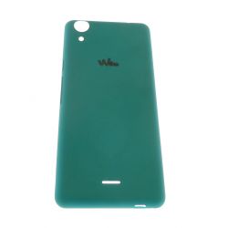Cache arrière cache batterie Vert pour Wiko Rainbow UP