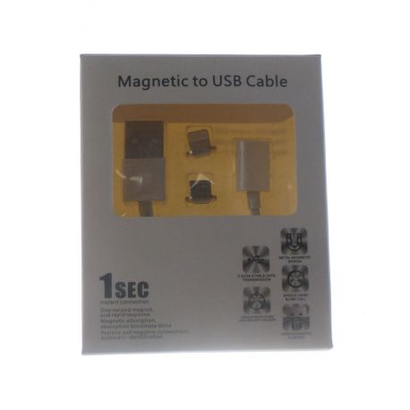 Magnetic charging cable for all models