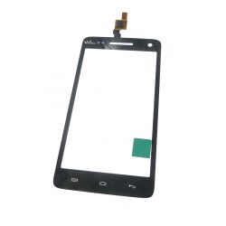 Ecran vitre tactile noir pour Wiko Rainbow 4G