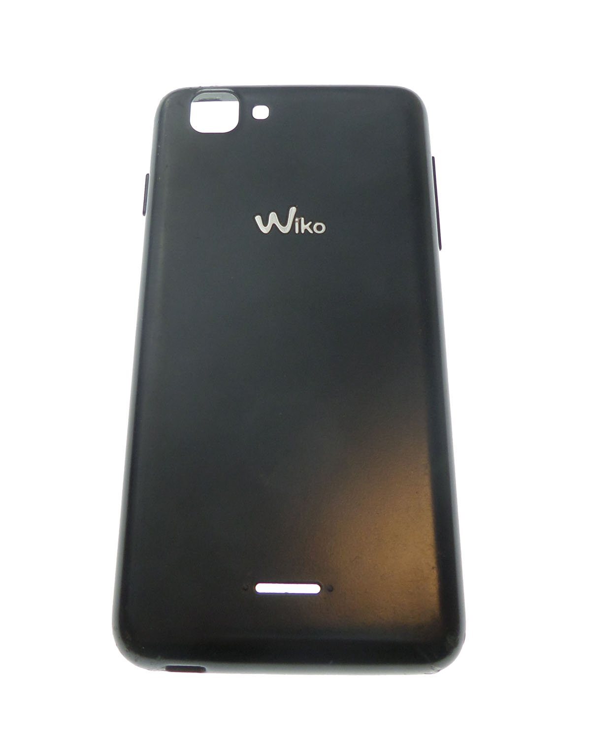 Cache arri&egrave;re cache batterie noir pour Wiko Kite