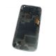 LCD táctil y el marco de la ventana con Samsung I9195 Galaxy S4 Mini 4G negro