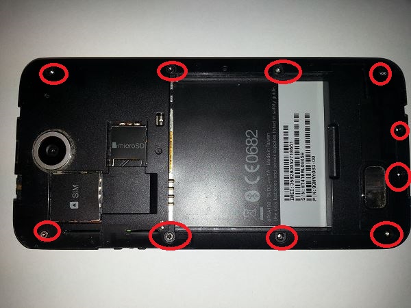 Guide de réparation HTC desire 300 étape 4 Guide de réparation HTC desire 300 étape 4