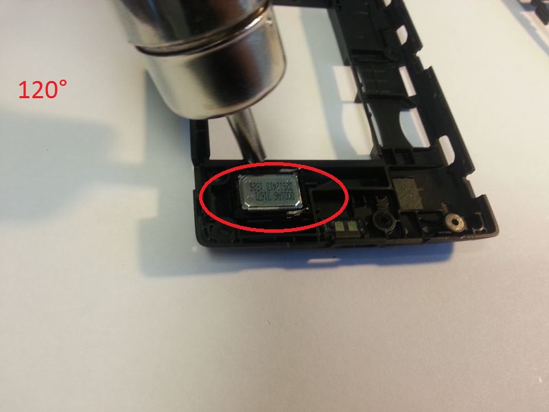 Chauffer le haut parleur sonnerie du Lumia 520