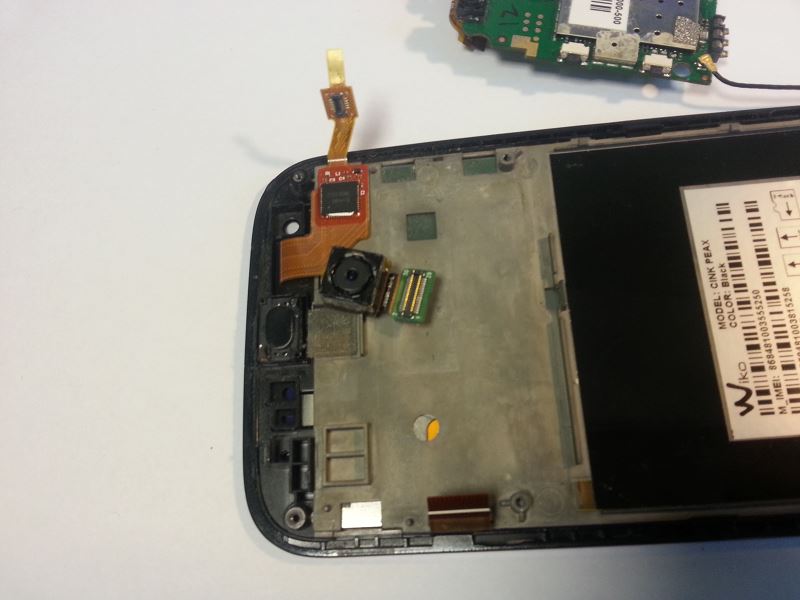 D&eacute;poser la cam&eacute;ra du Wiko Peax