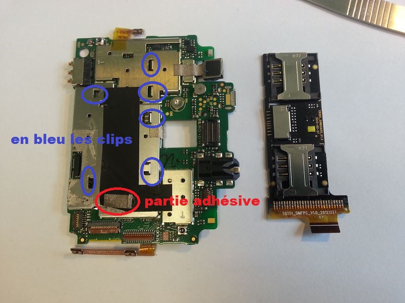 D&eacute;poser le lecteur SIM du Wiko Cink Five