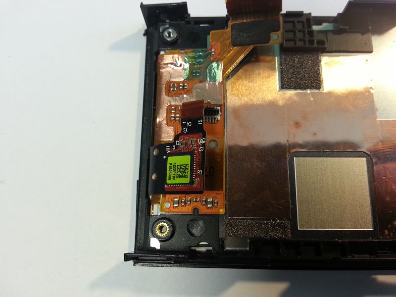 D&eacute;coller la nappe du tactile sony xperia u