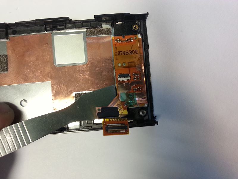 D&eacute;coller la nappe du sony xperia u