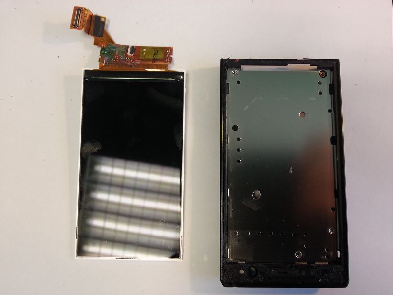 &eacute;cran LCD sony xperia u d&eacute;mont&eacute;