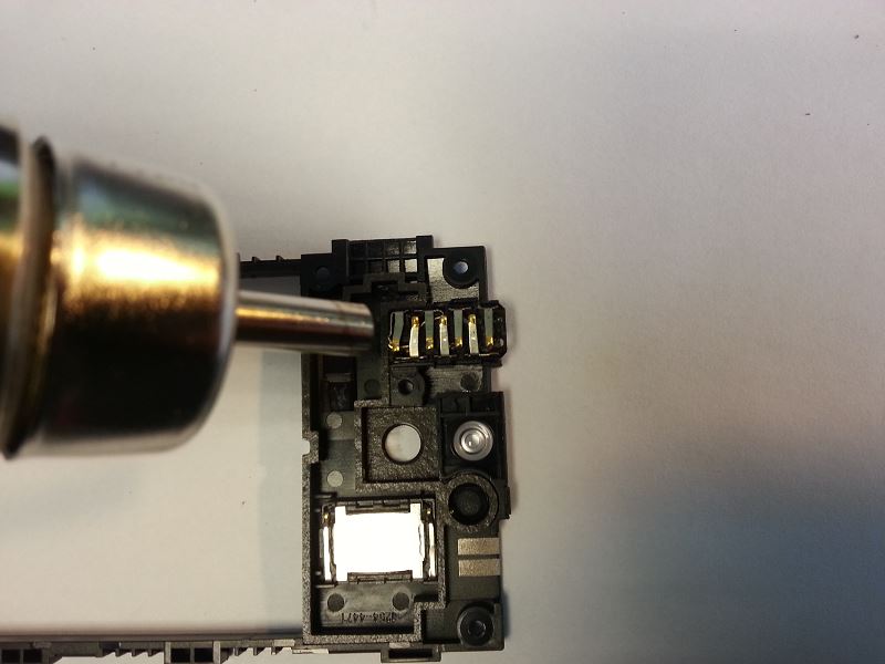 Chauffer la prise Jack audio casque du sony xperia u