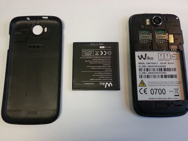 Guide de r&eacute;paration Wiko cink Peax 2 etape 1