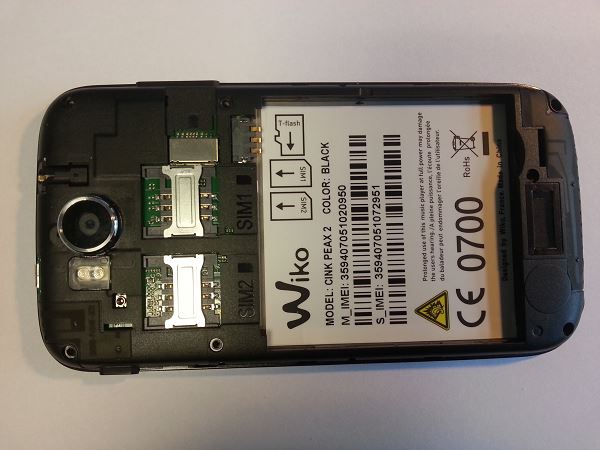 Guide de r&eacute;paration Wiko cink Peax 2 etape 4