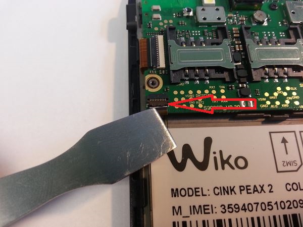 Guide de r&eacute;paration Wiko cink Peax 2 etape 11