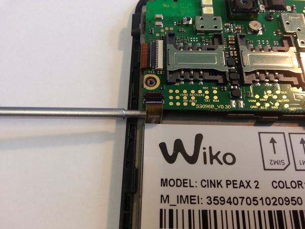 Guide de r&eacute;paration Wiko cink Peax 2 etape 13