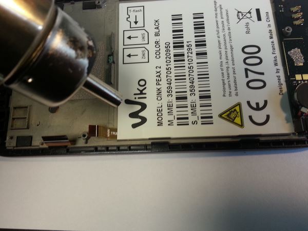 Guide de r&eacute;paration Wiko cink peax 2 etape 35