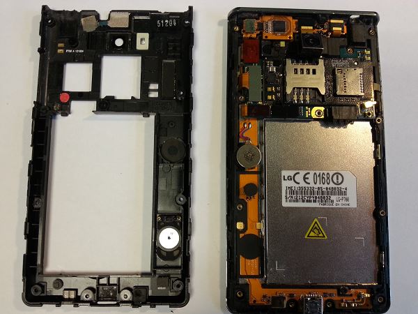 Guide de reparation Optimus L7 P700 P705 etape 6