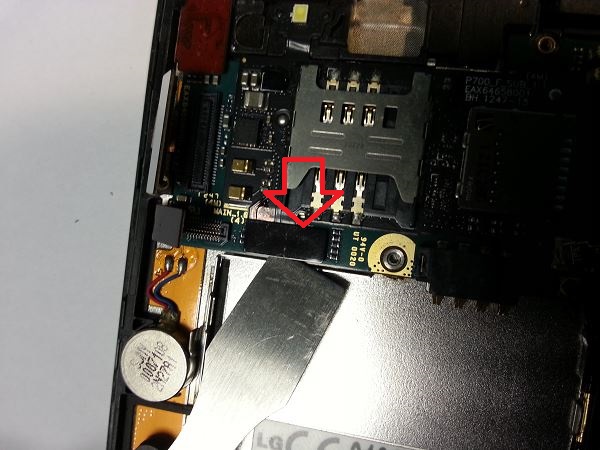 Guide de reparation Optimus L7 P700 P705 etape 10