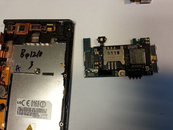 Guide de reparation Optimus L7 P700 P705 etape 13