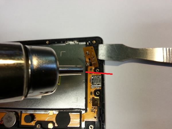 Guide de reparation Optimus L7 P700 P705 etape 17