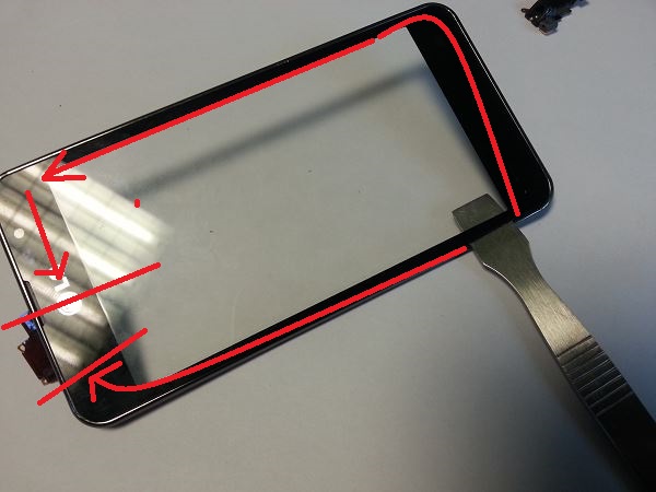 Guide de réparation LG Optimus F5 étape 45